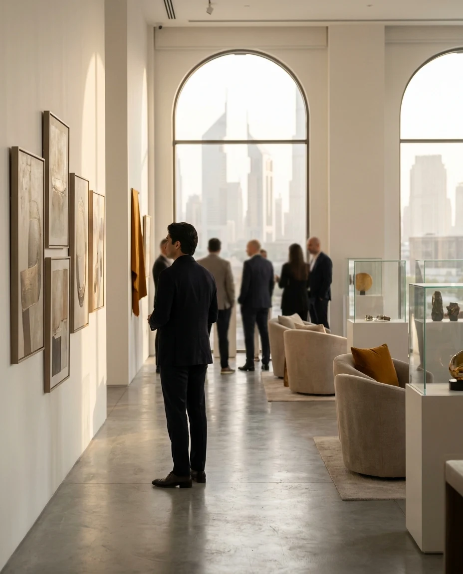 Editorial visual for Actiu Middle East profile context in Dubai