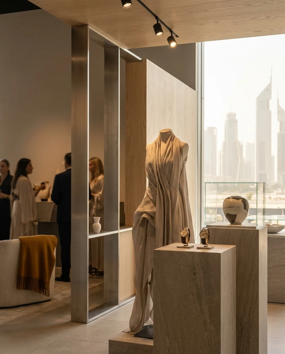 Editorial visual for Bouguessa Fashion Design L.L.C profile context in Dubai