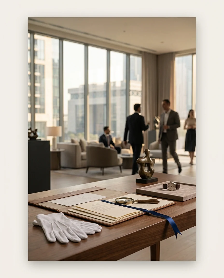 Editorial visual for Cuadro Fine Art Gallery profile context in Dubai