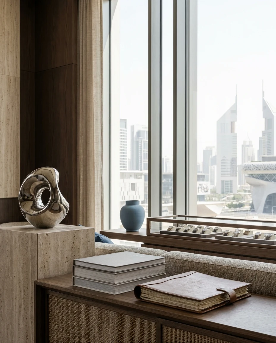 Editorial visual for FASHION LUXURY MIDDLE EAST L.L.C profile context in Dubai