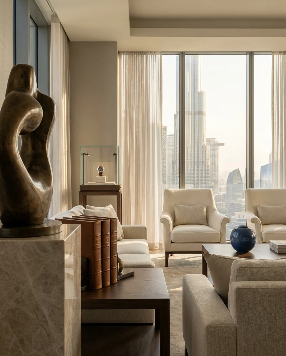 Editorial visual for Foundry Downtown Dubai profile context in Dubai