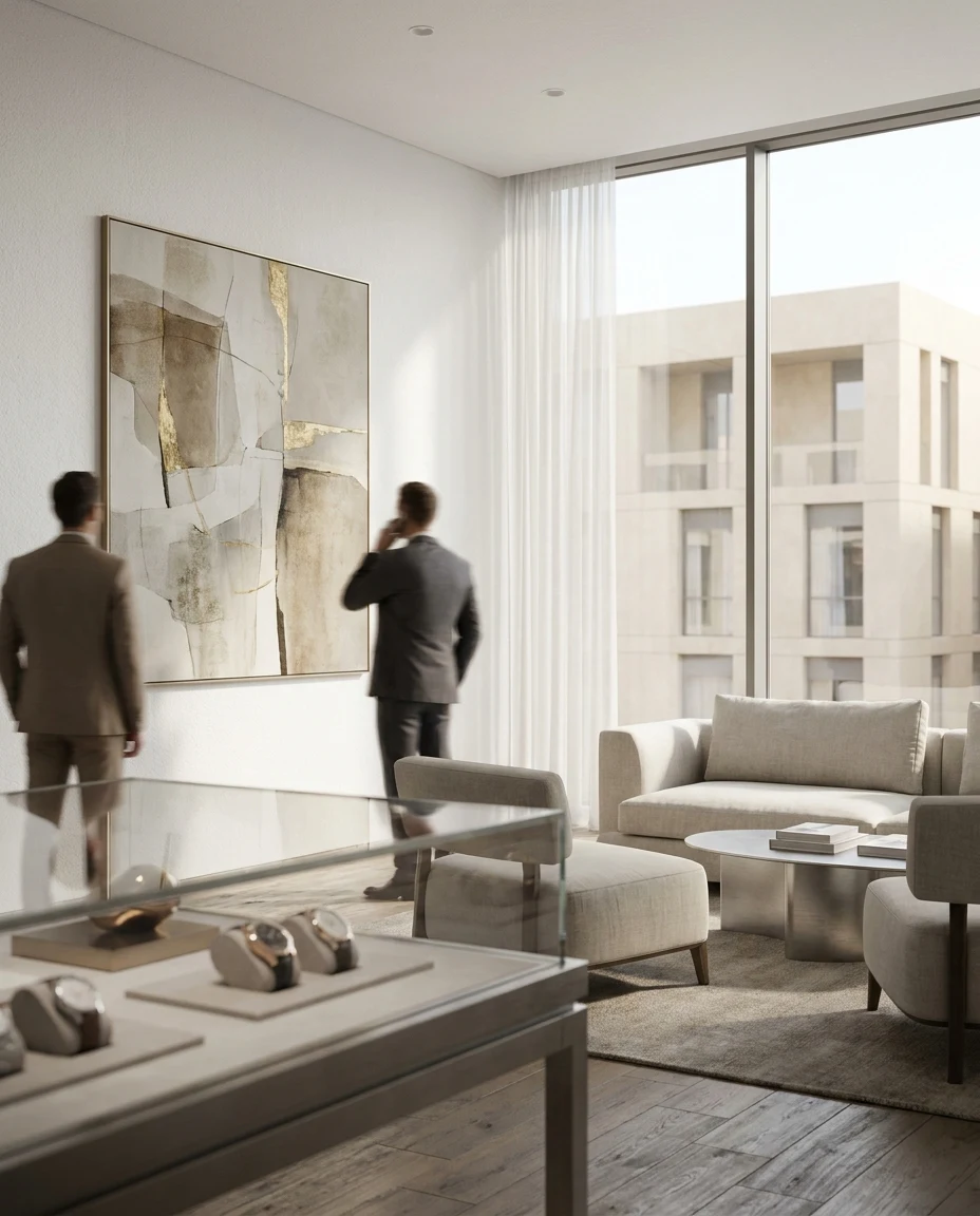 Editorial visual for Geberit International Sales profile context in Dubai