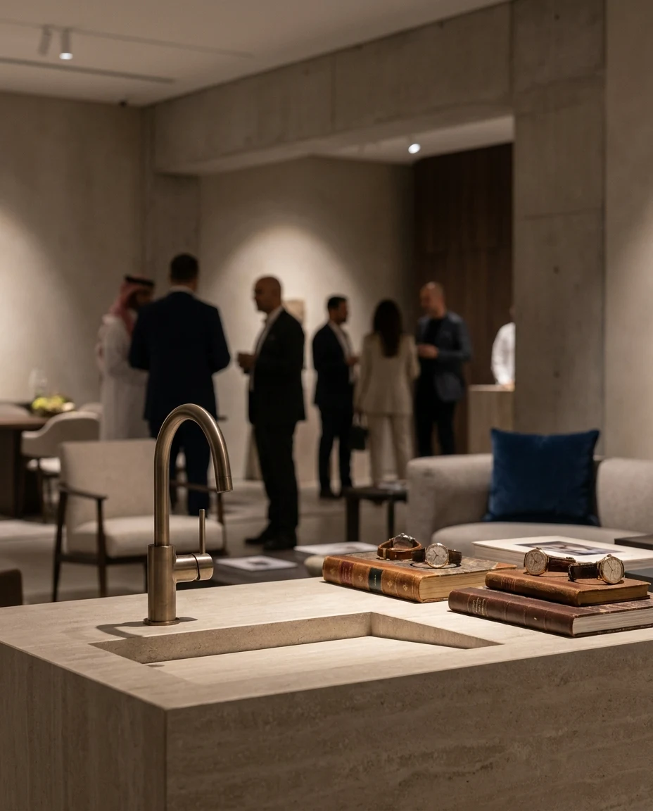 Editorial visual for Gessi MEA FZ-LLC profile context in Dubai