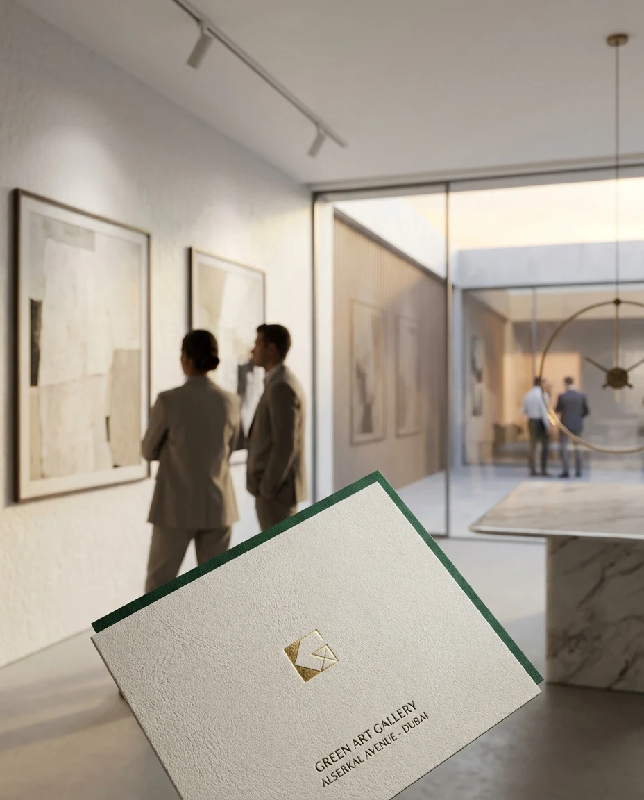 Editorial visual for Green Art Gallery profile context in Dubai