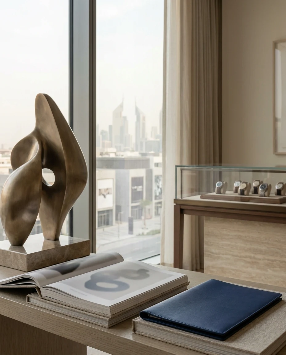 Editorial visual for LVMH Watch & Jewelry FZ-LLC profile context in Dubai