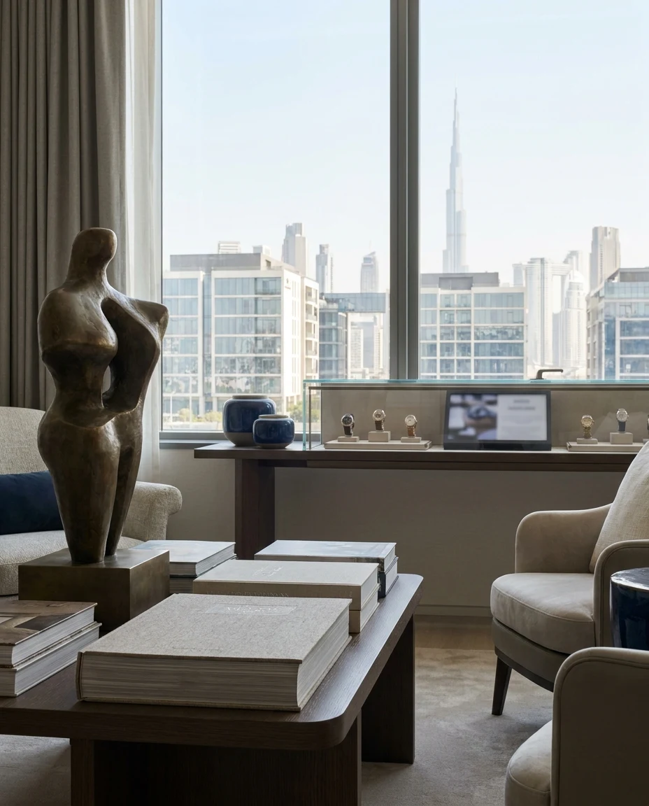 Editorial visual for Skyne Branding and Design FZ-LLC profile context in Dubai