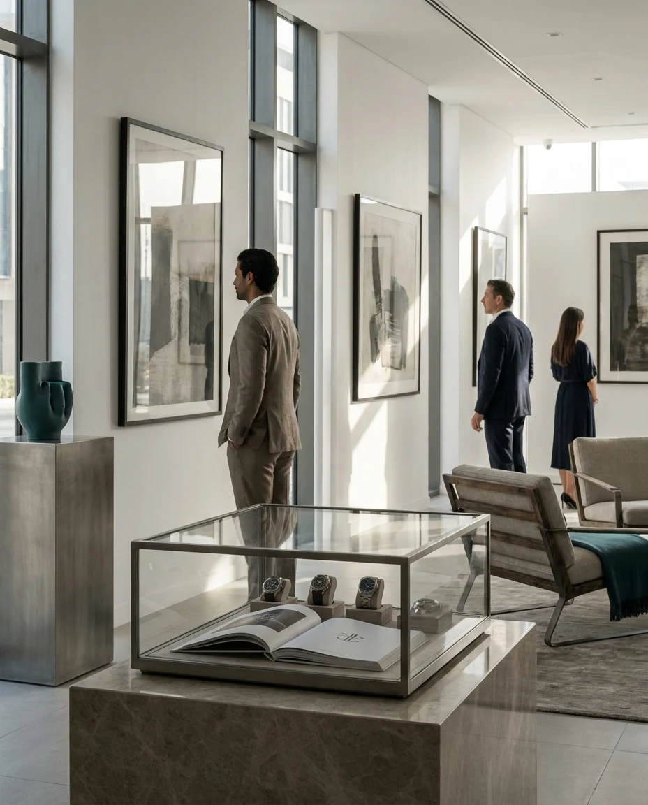Editorial visual for Vitra International AG Middle East profile context in Dubai