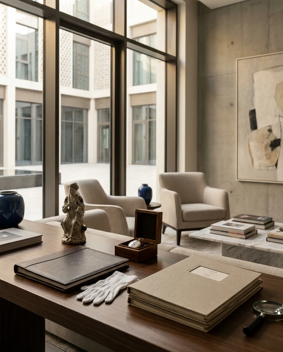 Editorial visual for Volte Art Projects profile context in Dubai