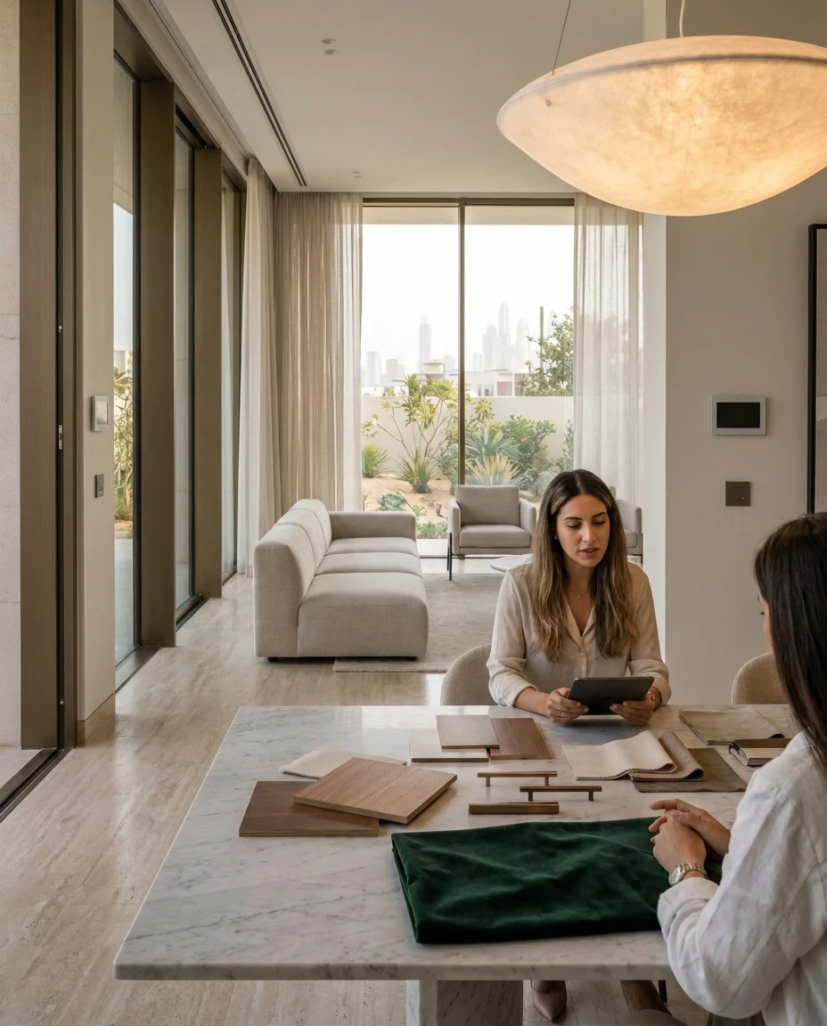 Editorial visual for BoConcept Dubai profile context in Dubai