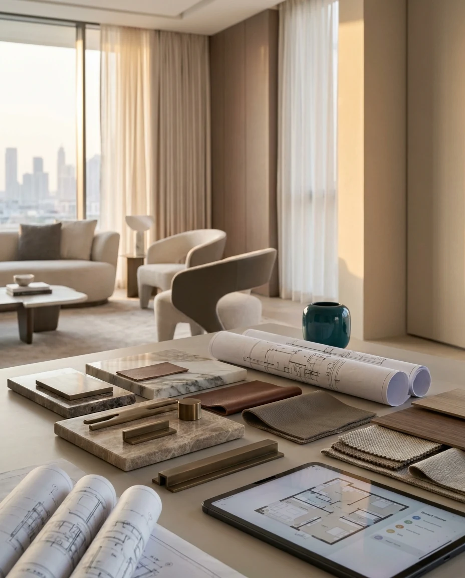 Editorial visual for Giorgetti Dubai profile context in Dubai