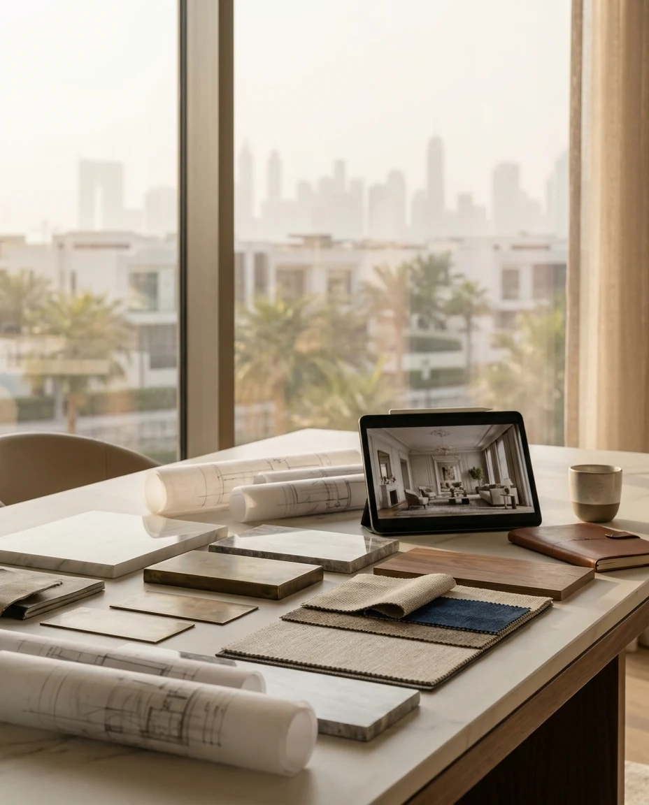Editorial visual for Modenese Interiors profile context in Dubai