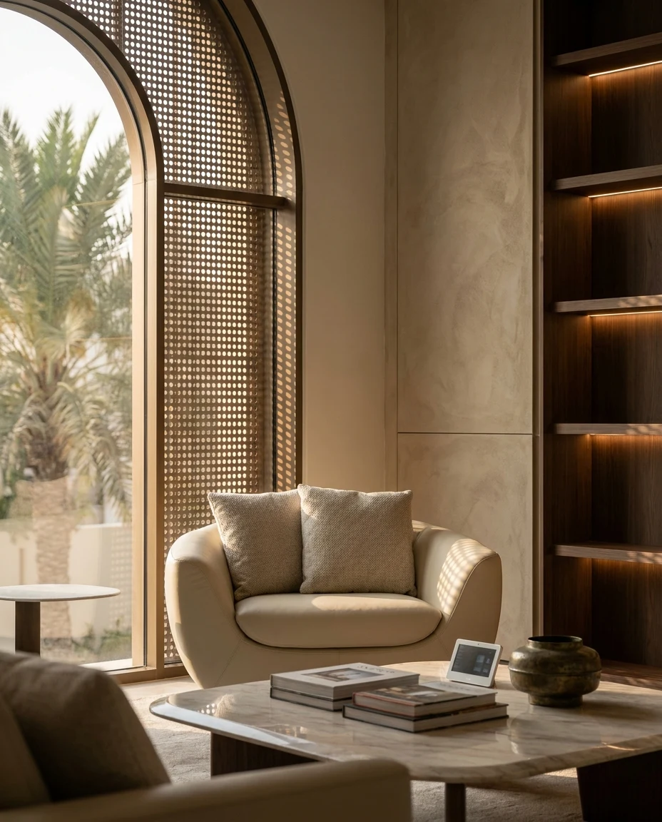 Editorial visual for Natuzzi Italia UAE profile context in Dubai