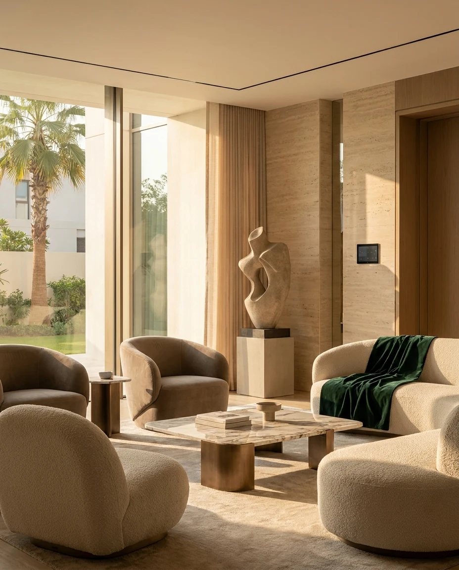 Editorial Interior Design visual for LAB COMMUNICATIONS PUBLIC RELATIONS MANAGEMENT