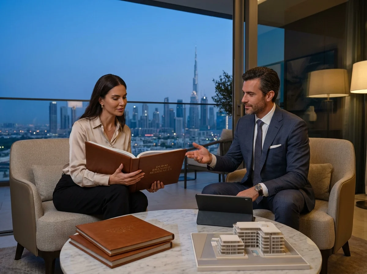 Dubai Branded Residences Guide appointment or site visit context in Dubai