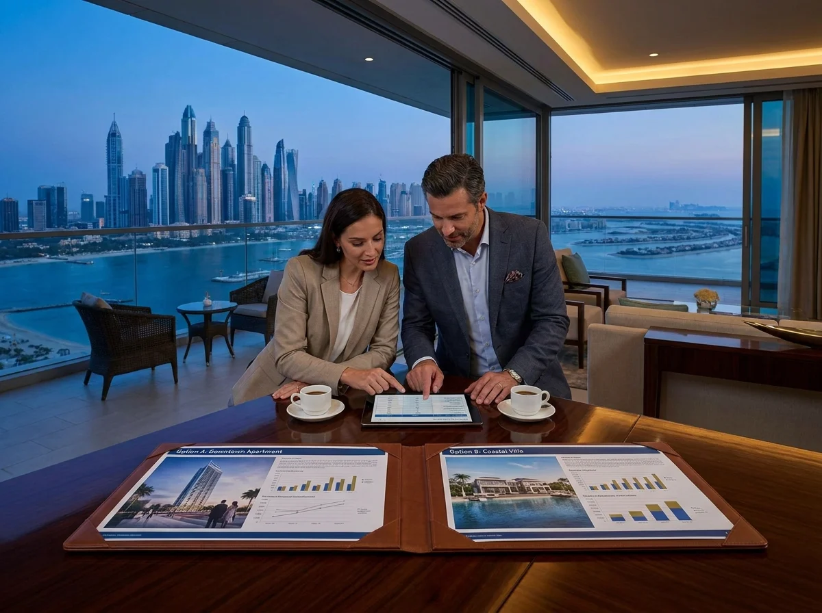 Dubai Golden Visa Through Property Investment comparison detail in Dubai