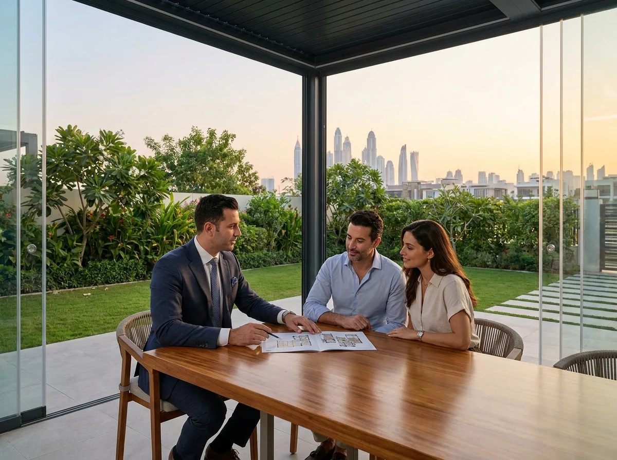 Dubai Hills Villas Guide appointment or site visit context in Dubai