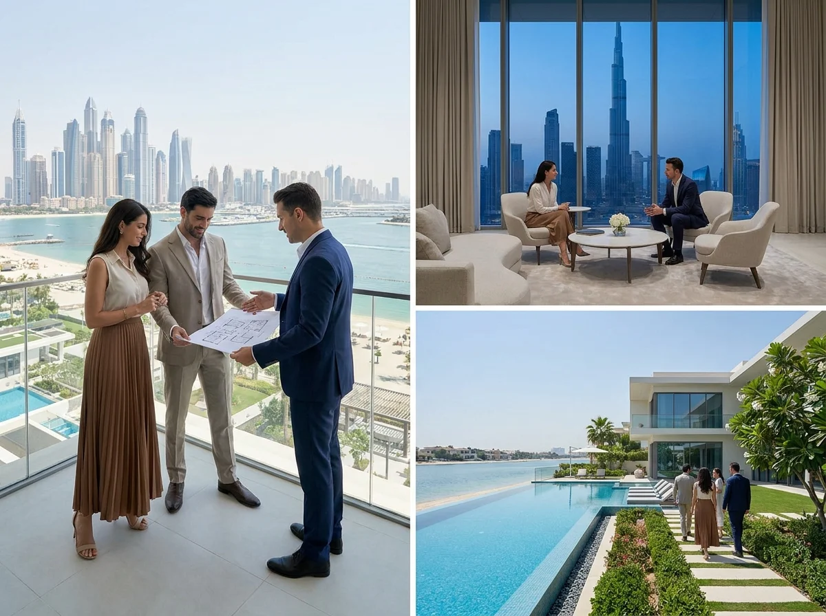 Luxury Property Viewing Trip Dubai appointment or site visit context in Dubai