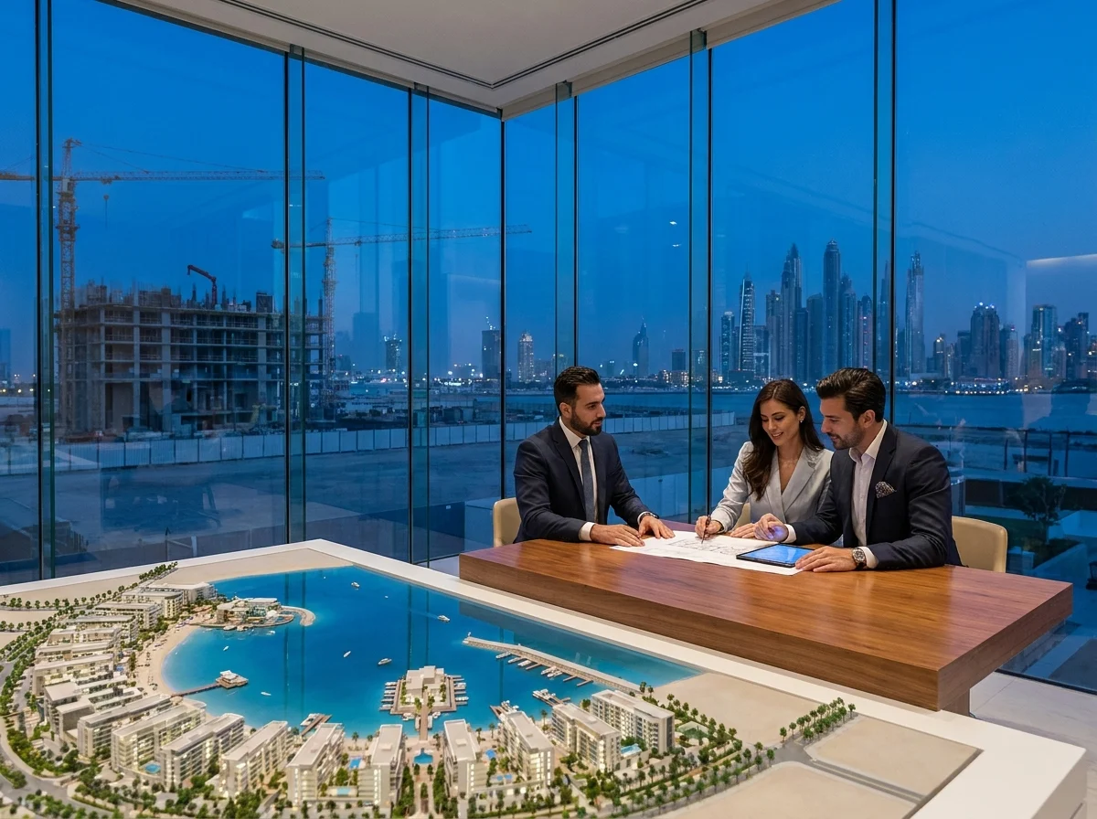 Off-Plan Luxury Projects in Dubai appointment or site visit context in Dubai