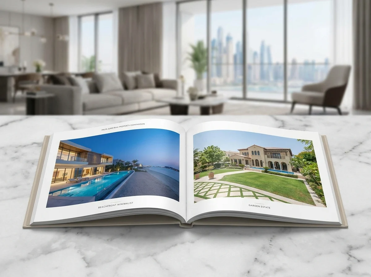 Palm Jumeirah Luxury Property Guide comparison detail in Dubai