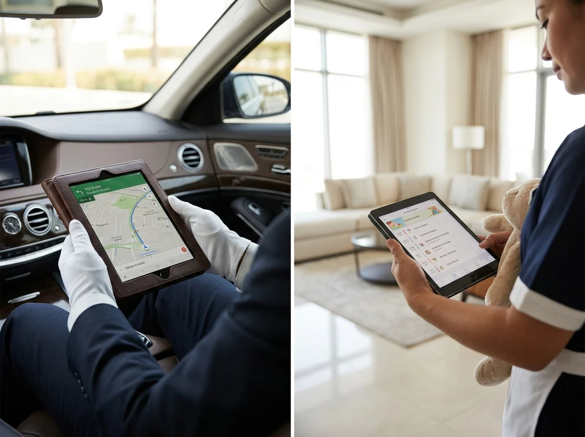 Domestic Staff, Drivers and Nannies in Dubai comparison detail in Dubai