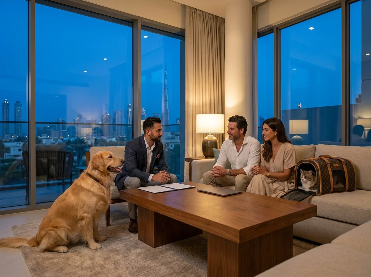 Pet Relocation Dubai for Luxury Families appointment or site visit context in Dubai