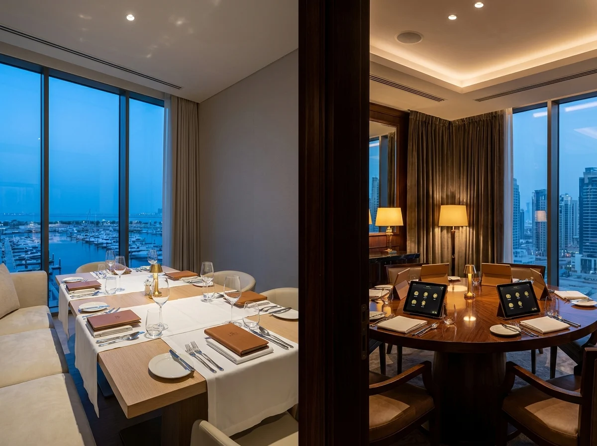 Private Dining Rooms in Dubai comparison detail in Dubai
