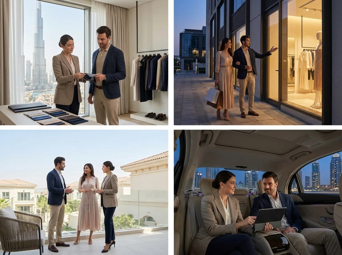 Personal Shoppers in Dubai appointment or site visit context in Dubai