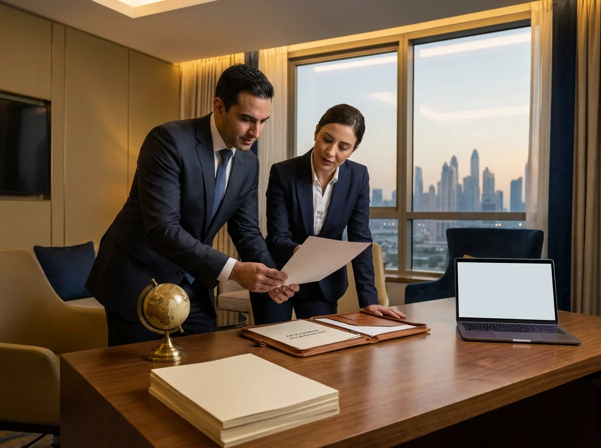 Double tax agreement and CRS evidence review for a Dubai private banking client