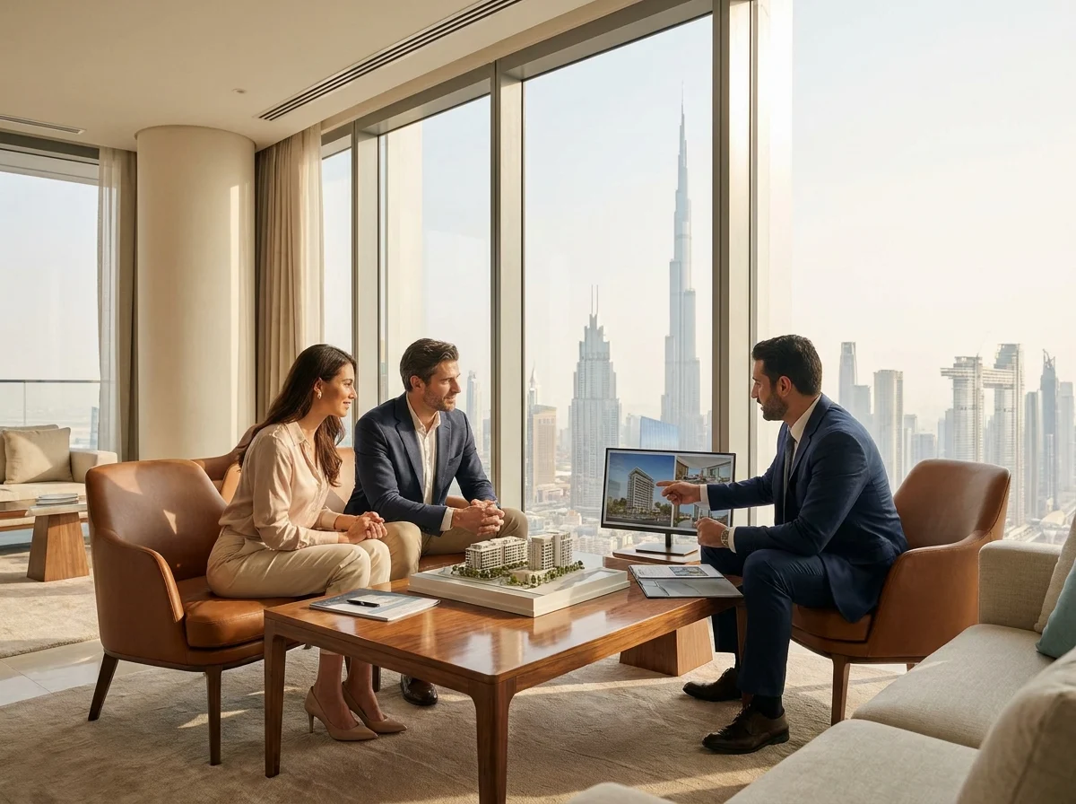 Residency by Investment Dubai appointment or site visit context in Dubai