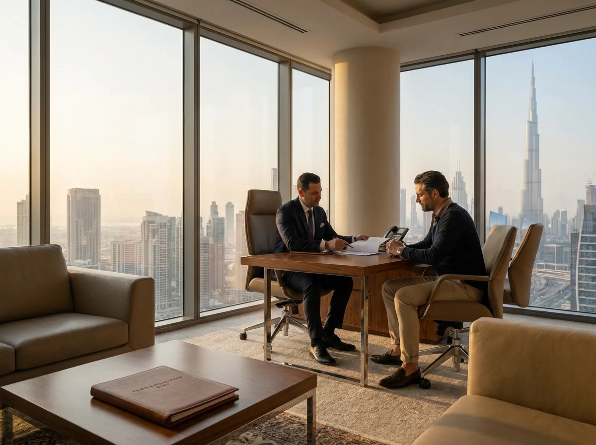 Trusts and Foundations Dubai appointment or site visit context in Dubai