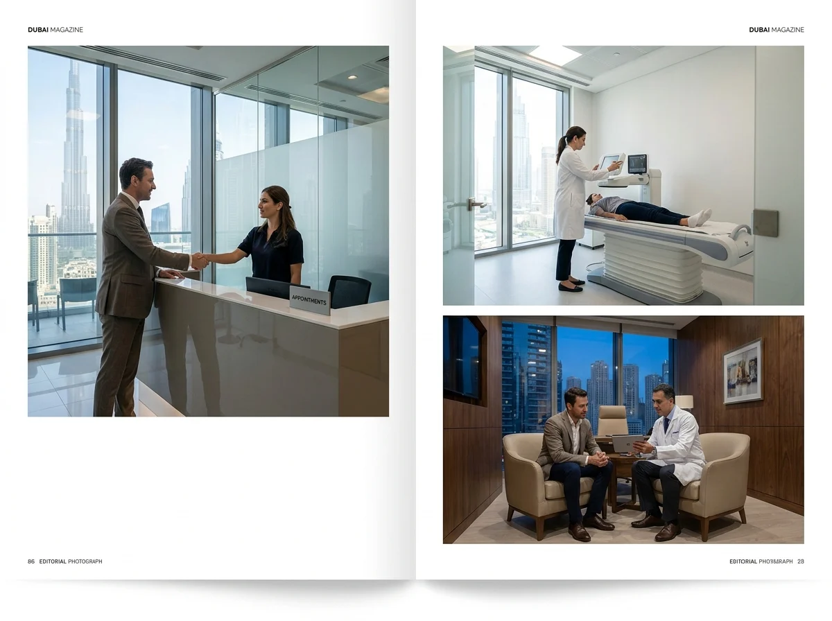 Executive Health Checkups in Dubai appointment or site visit context in Dubai