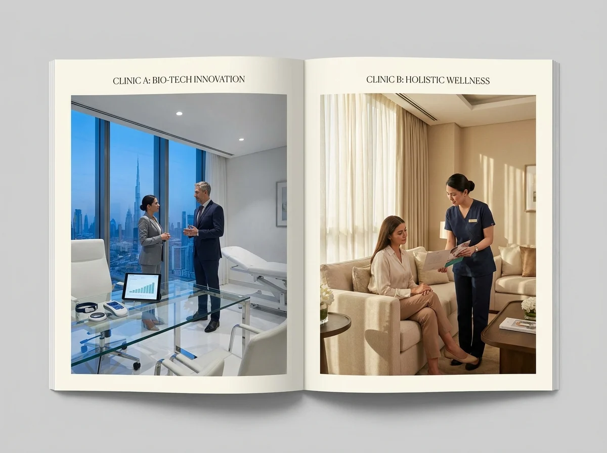 Longevity Clinics in Dubai comparison detail in Dubai