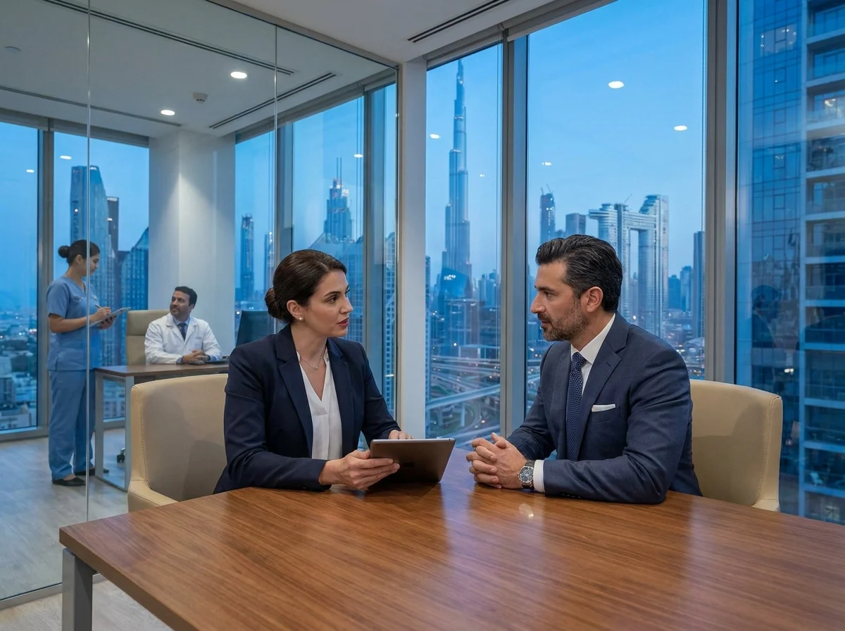 Medical Concierge Dubai appointment or site visit context in Dubai