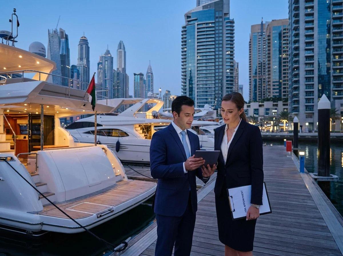 Best Marinas in Dubai appointment or site visit context in Dubai