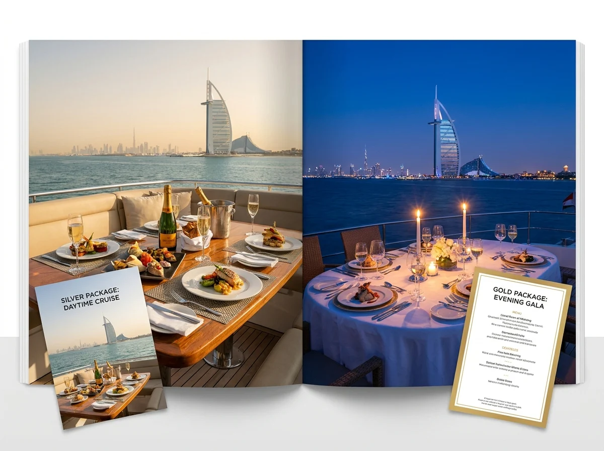 New Year Yacht Packages Dubai comparison detail in Dubai